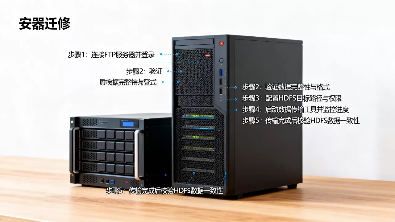 如何将FTP服务器数据迁移到HDFS,具体步骤是什么? 如何将FTP服务器数据迁移到HDFS,具体步骤是什么?