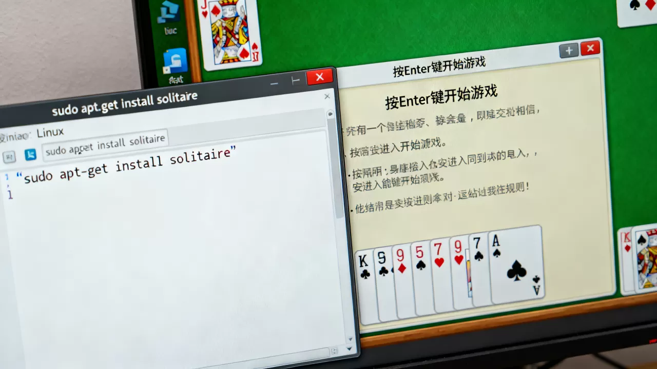 linux纸牌游戏在linux上怎么安装?,怎么玩? linux纸牌游戏在linux上怎么安装?,怎么玩?