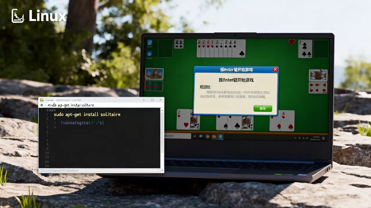 linux纸牌游戏在linux上怎么安装?,怎么玩? linux纸牌游戏在linux上怎么安装?,怎么玩?