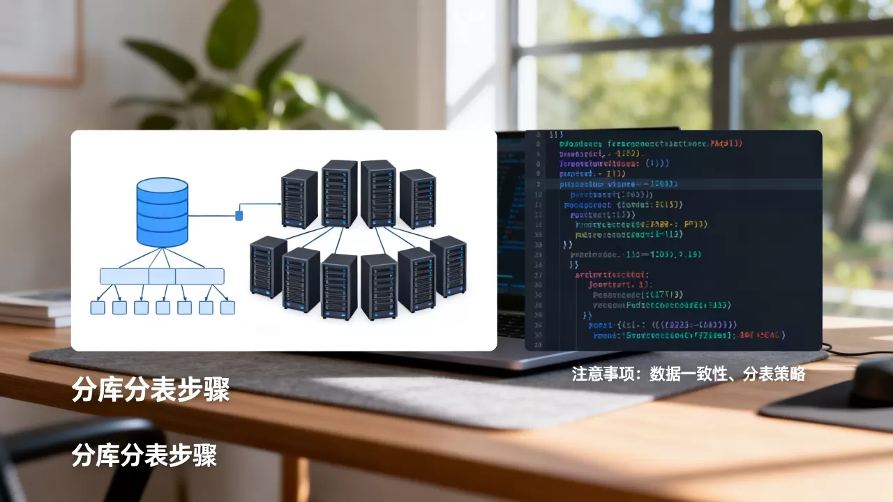 分库分表实例具体如何实现，有哪些注意事项？
