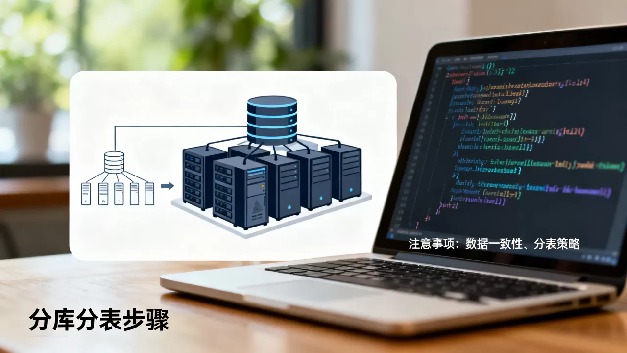 分库分表实例具体如何实现，有哪些注意事项？