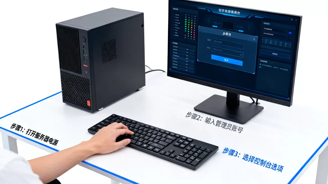 服务器系统控制台怎么打开，具体操作步骤是什么？