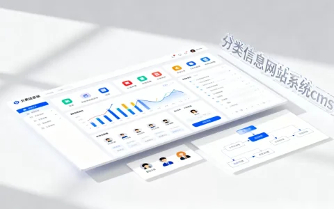 分类信息网站系统cms