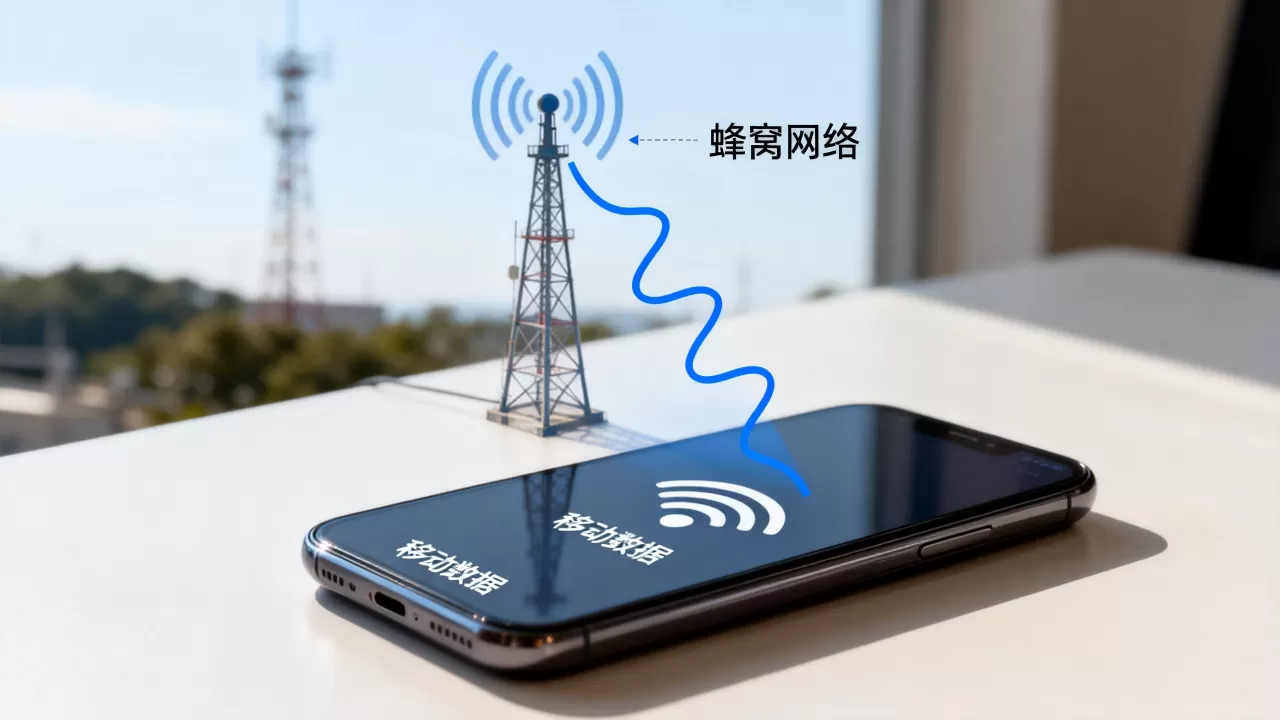 蜂窝网络和移动数据有什么区别?,怎么用? 蜂窝网络和移动数据有什么区别?,怎么用?