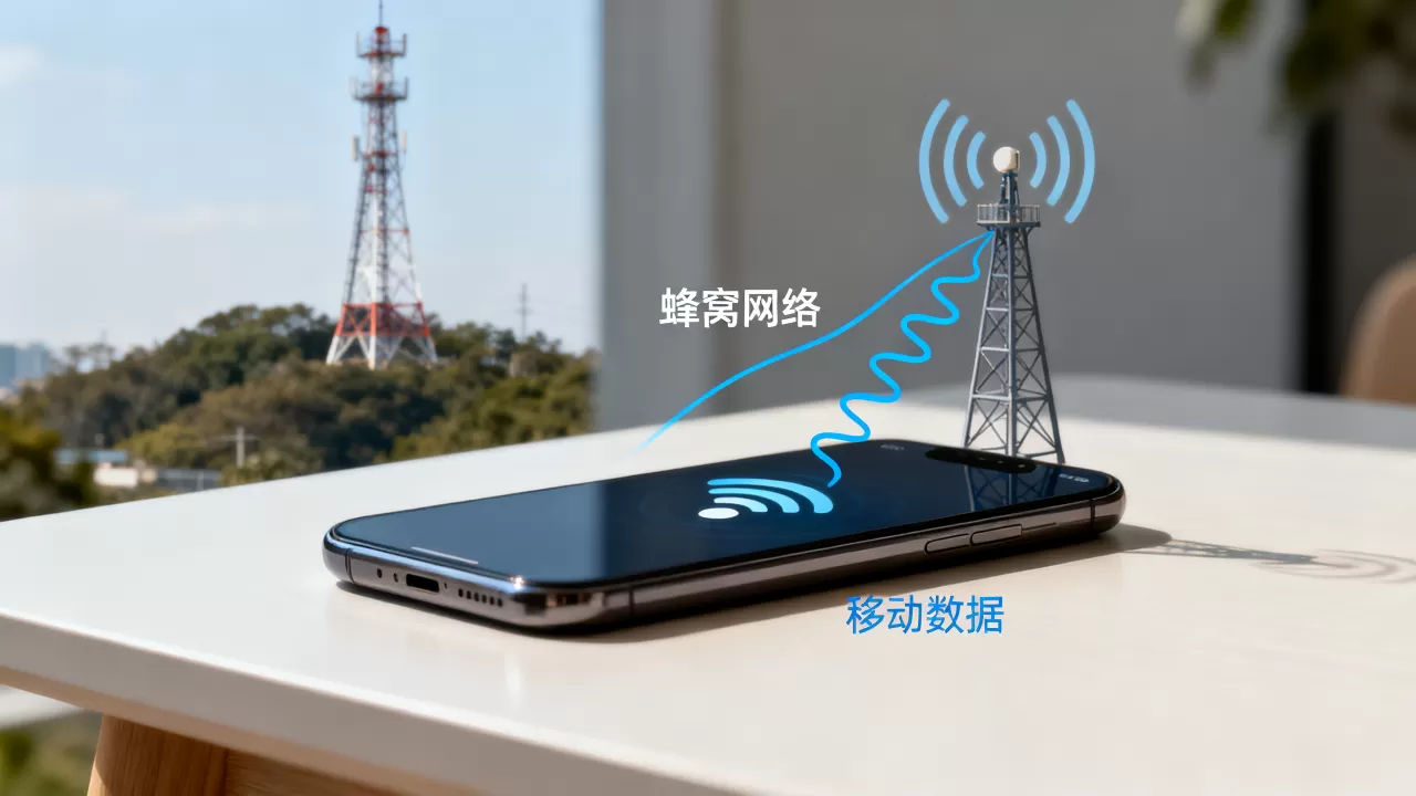 蜂窝网络和移动数据有什么区别?,怎么用? 蜂窝网络和移动数据有什么区别?,怎么用?