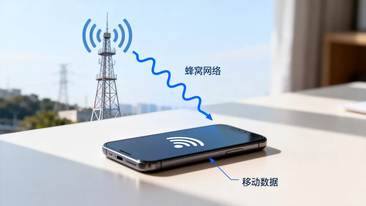 蜂窝网络和移动数据有什么区别?,怎么用? 蜂窝网络和移动数据有什么区别?,怎么用?