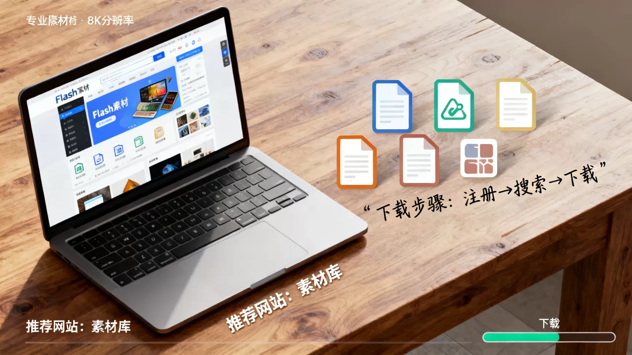 flash素材网络哪个网站好，怎么下载？