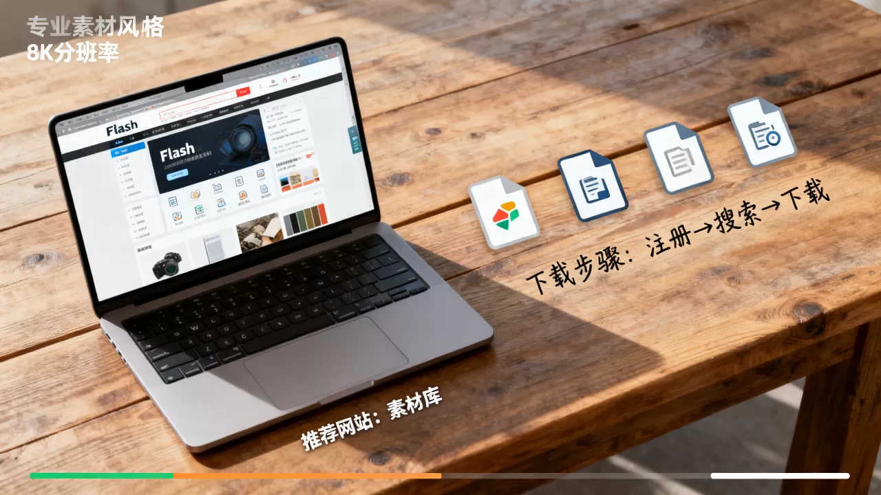 flash素材网络哪个网站好，怎么下载？