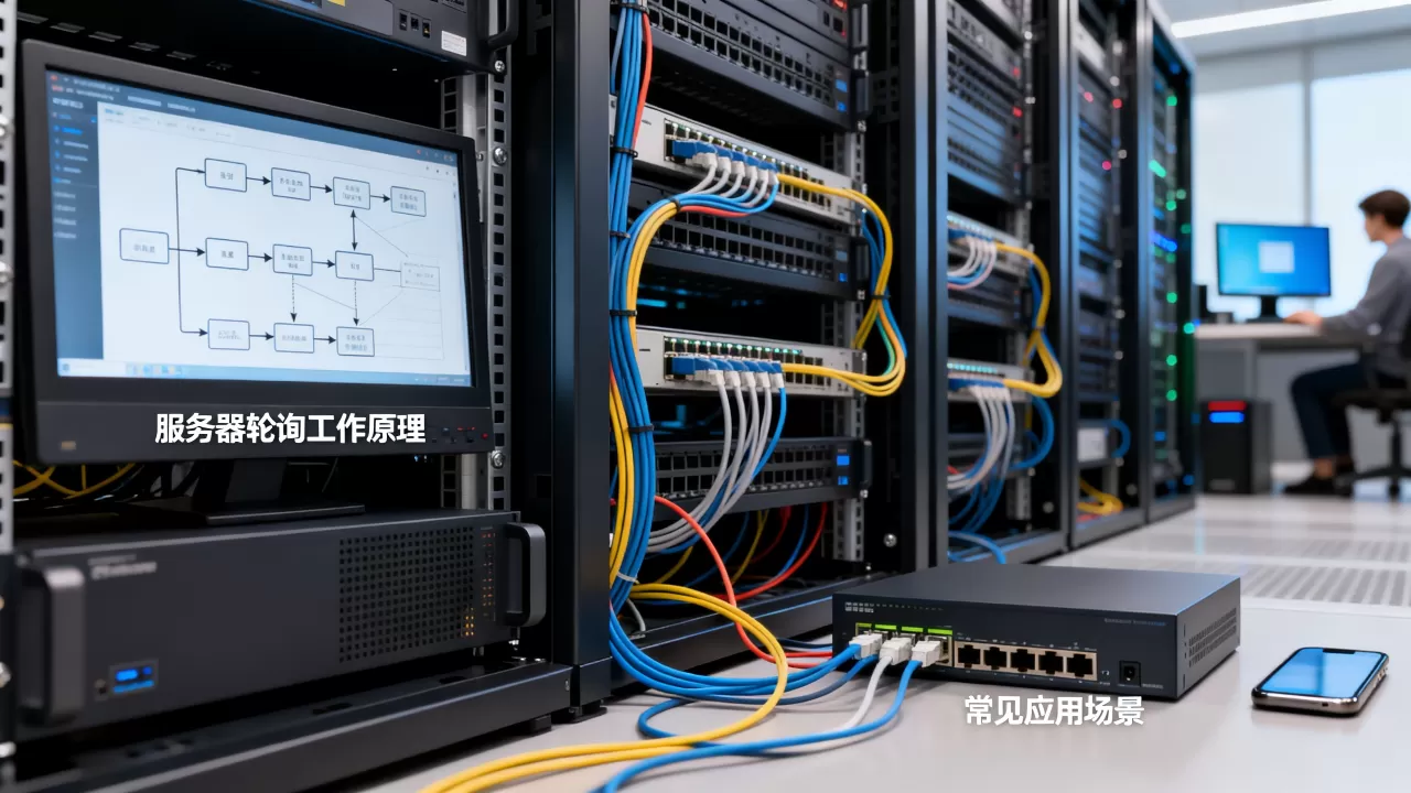 服务器轮询的工作原理是什么，常见应用场景有哪些？