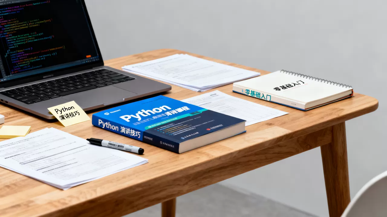 Python演讲如何准备才能更精彩，Python零基础怎么快速入门？