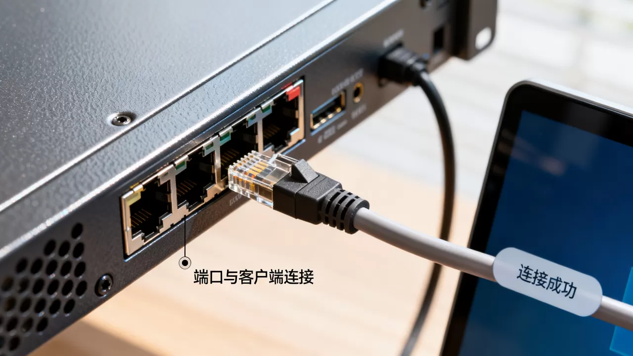 服务器一个端口真的只能配一个客户端吗，怎么解决？
