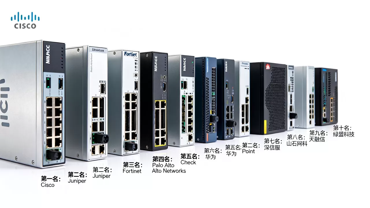 防火墙到底哪个品牌好，防火墙品牌排行榜前十名有哪些？