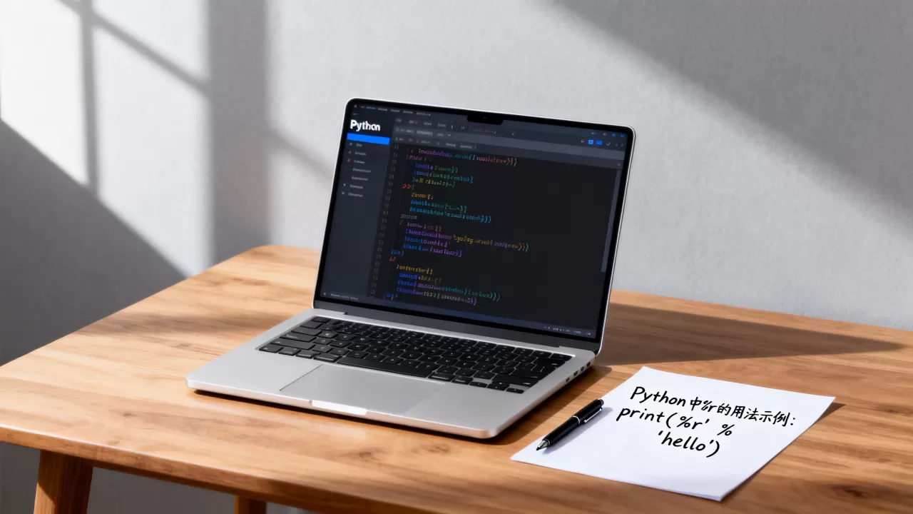Python中%r的用法到底是什么?,怎么用 Python中%r的用法到底是什么?,怎么用