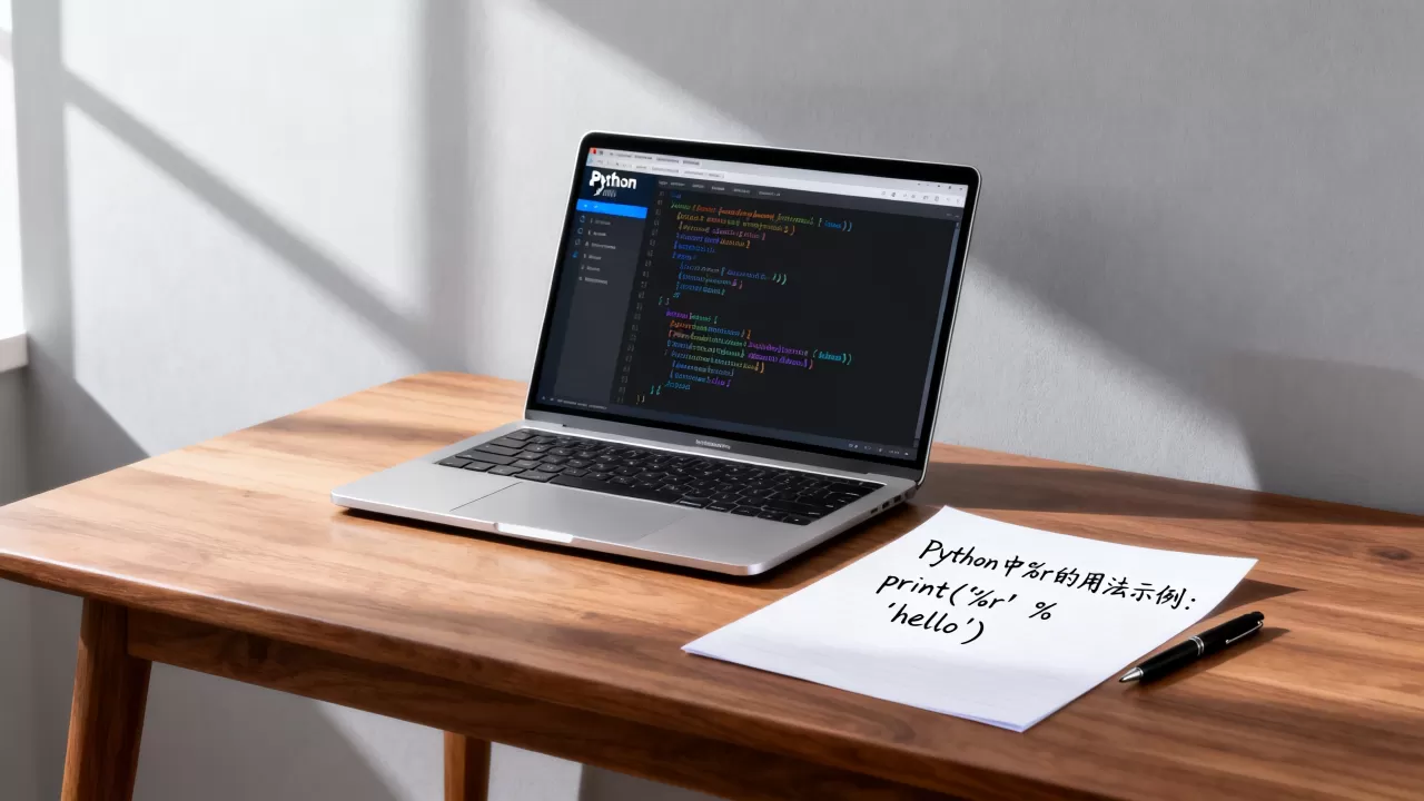 Python中%r的用法到底是什么?,怎么用 Python中%r的用法到底是什么?,怎么用