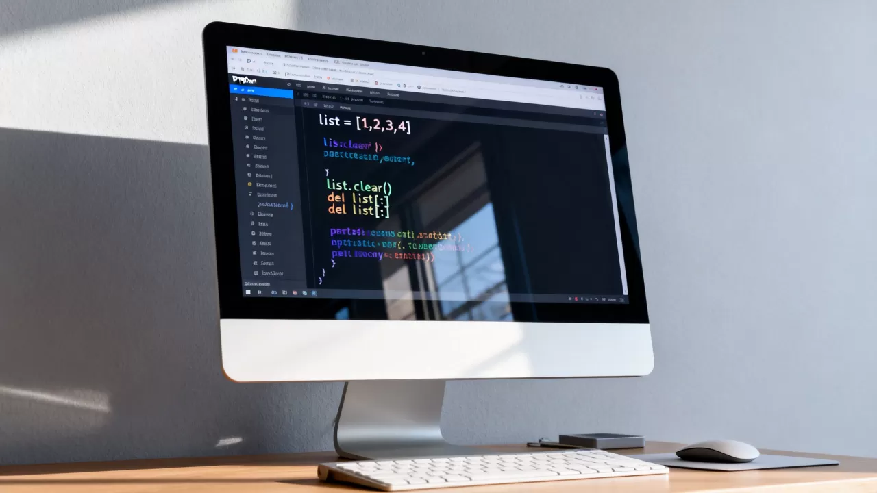 python .clear怎么用?,清空列表的几种方法 python .clear怎么用?,清空列表的几种方法