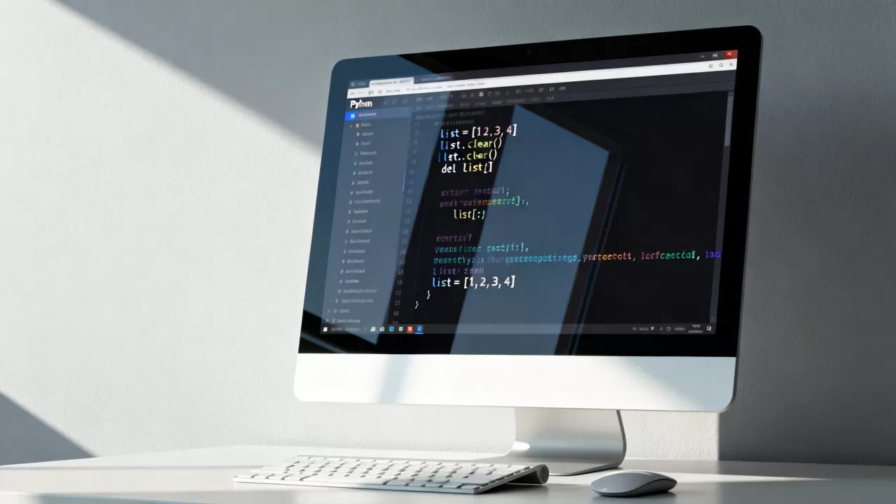python .clear怎么用?,清空列表的几种方法 python .clear怎么用?,清空列表的几种方法