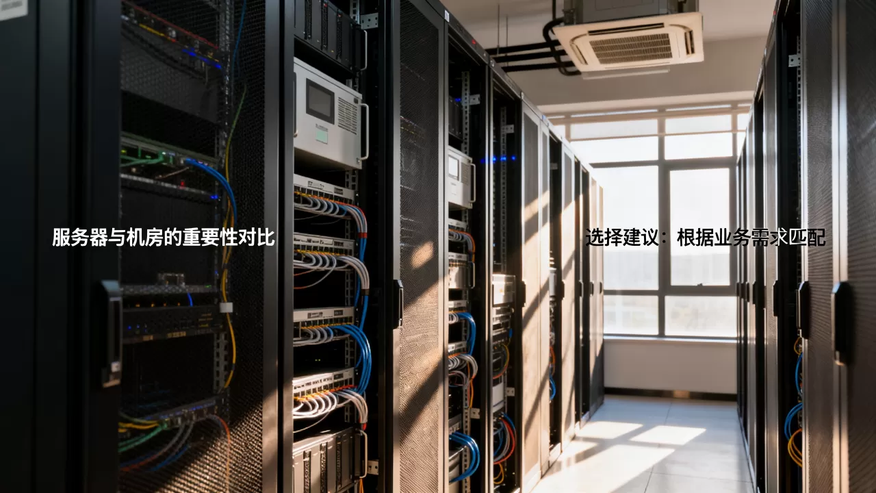 服务器和机房哪个更重要？，怎么选最合适？