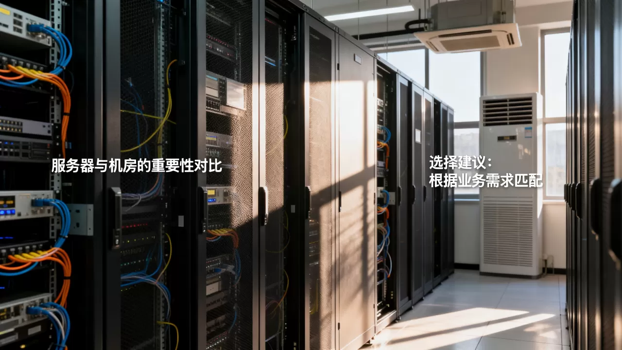 服务器和机房哪个更重要？，怎么选最合适？