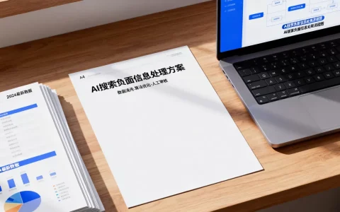 AI搜索负面信息处理最新方案是什么，怎么处理？