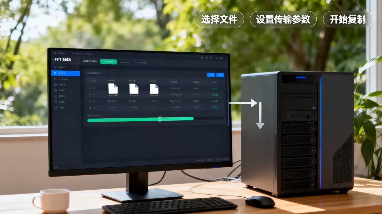 FTP服务器上的文件如何快速复制,怎么操作 FTP服务器上的文件如何快速复制,怎么操作
