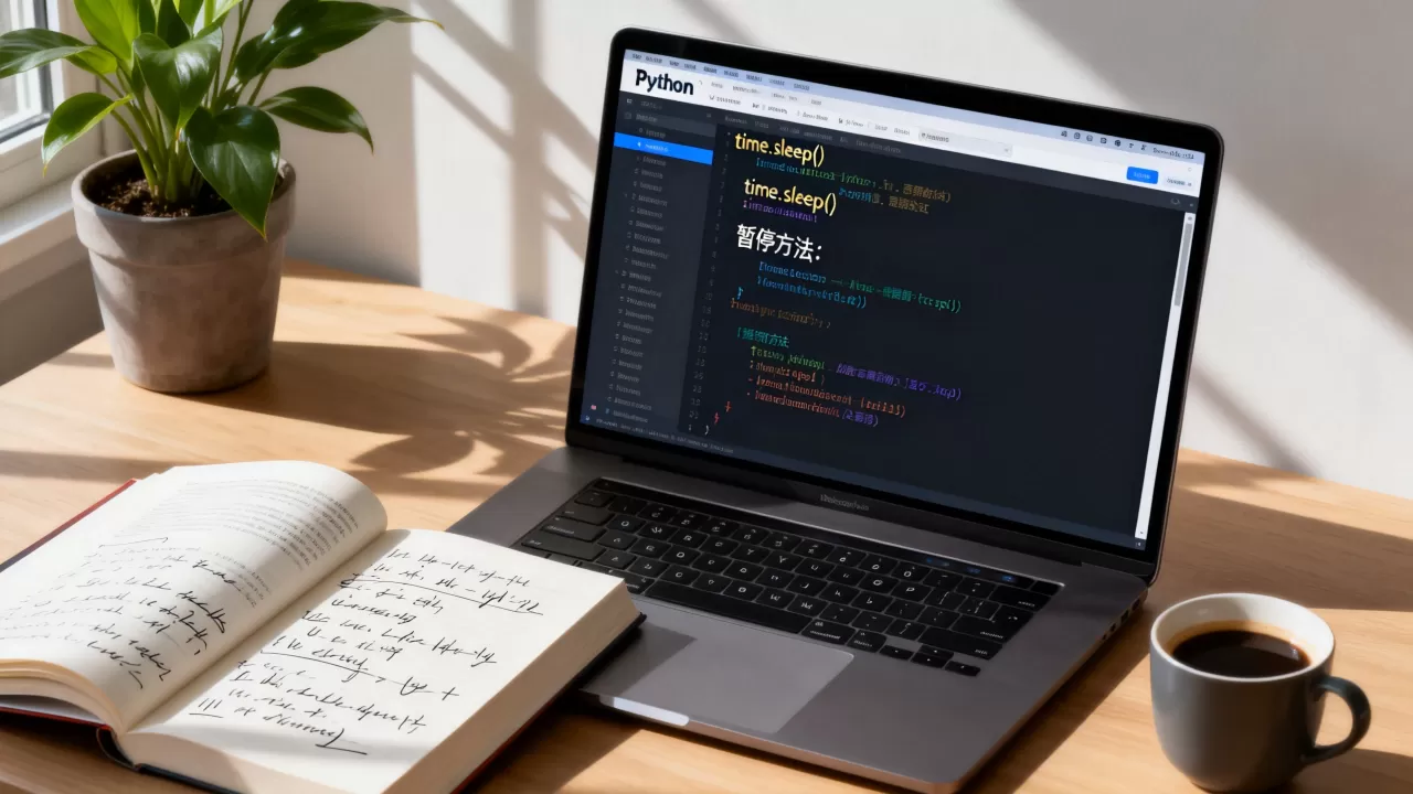 Python暂停方法你确定用对了吗，怎么用