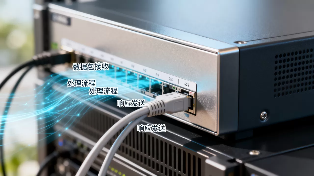 服务器收到客户端数据包如何处理，怎么解决？