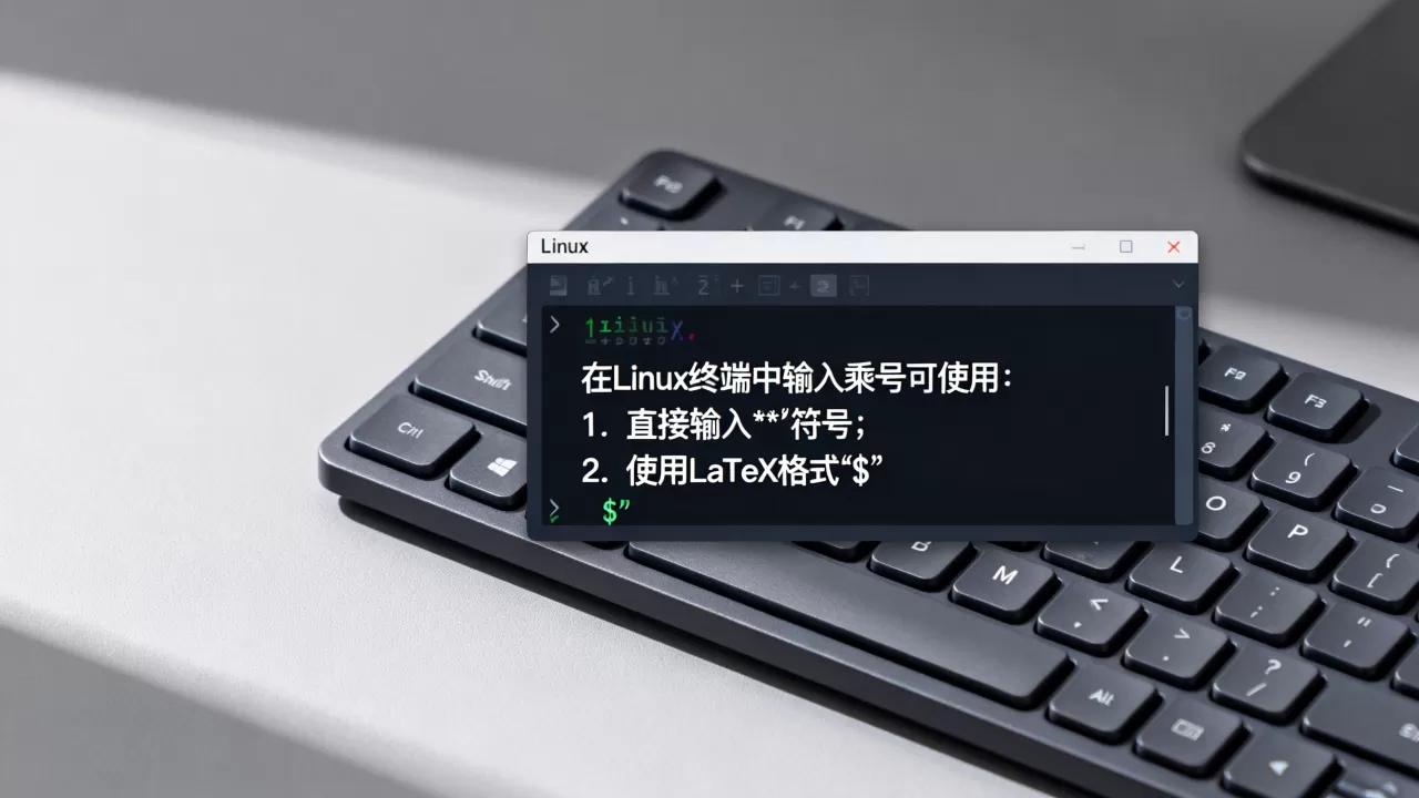 linux中的乘号如何打出来?,怎么输入? linux中的乘号如何打出来?,怎么输入?