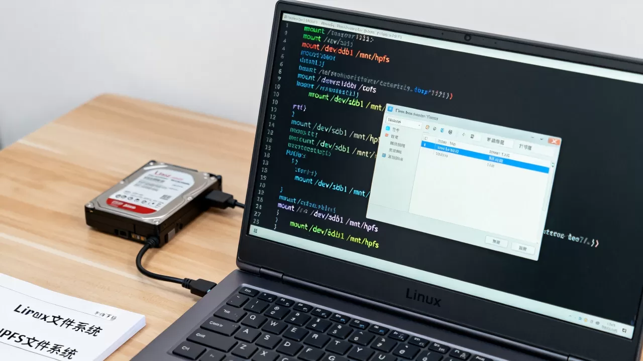Linux系统如何访问HPFS文件系统，怎么挂载？