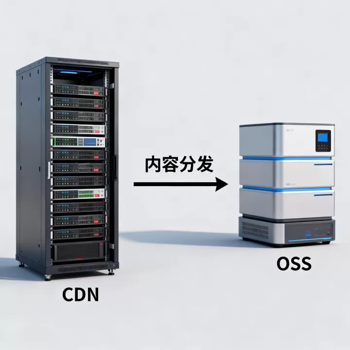 CDN和OSS之间有什么区别?CDN和OSS如何选择搭配使用 CDN和OSS之间有什么区别?CDN和OSS如何选择搭配使用