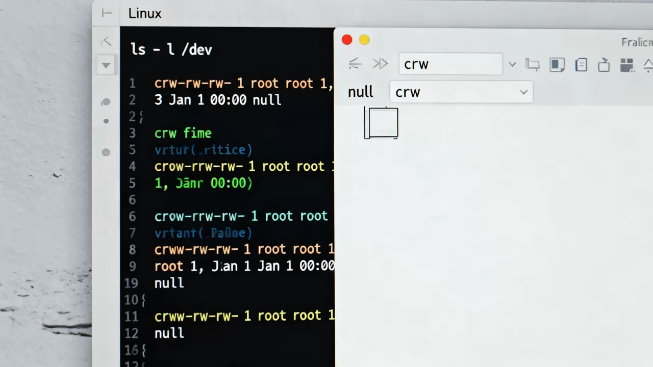 linux crw是什么文件？，怎么使用？
