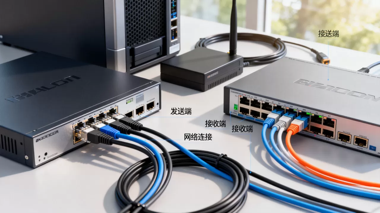 服务器发送端和接收端到底有什么区别？,怎么区分与设置