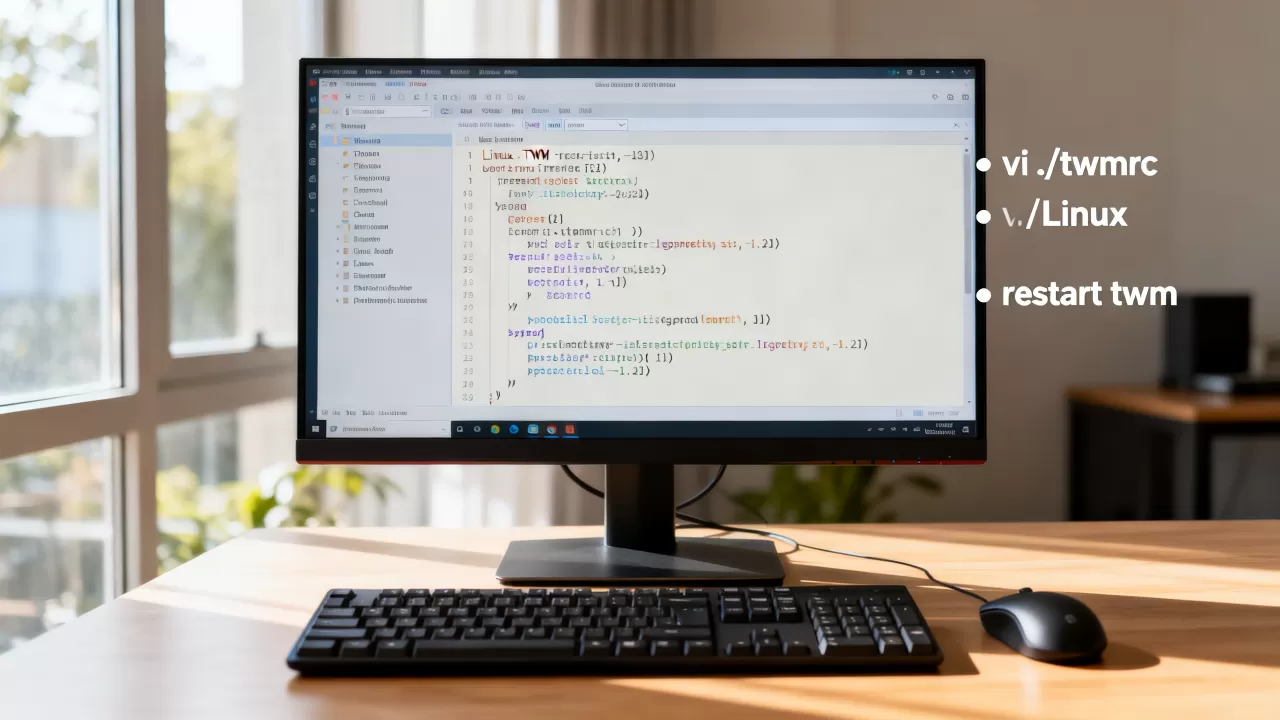 Linux TWM的配置方法是什么,怎么配置 Linux TWM的配置方法是什么,怎么配置