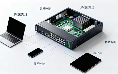 服务器如何同时处理多个客户端，核心原理是什么？