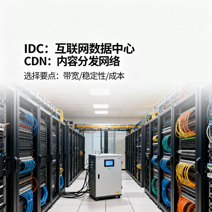 IDC和CDN的区别是什么?,如何选择IDC和CDN服务商? IDC和CDN的区别是什么?,如何选择IDC和CDN服务商?
