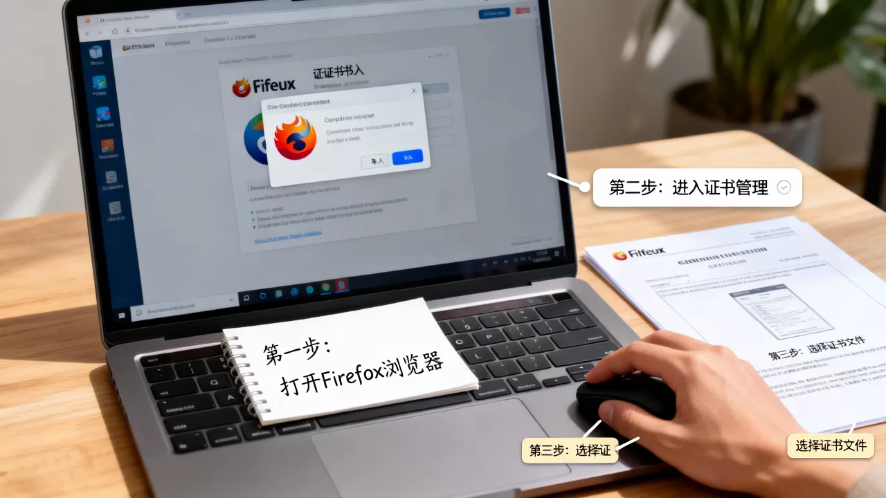 如何导入Firefox证书,具体操作步骤是什么? 如何导入Firefox证书,具体操作步骤是什么?
