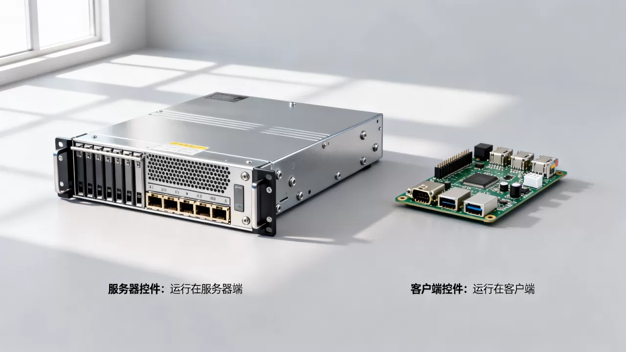 服务器控件和客户端控件有何区别?,怎么区分? 服务器控件和客户端控件有何区别?,怎么区分?