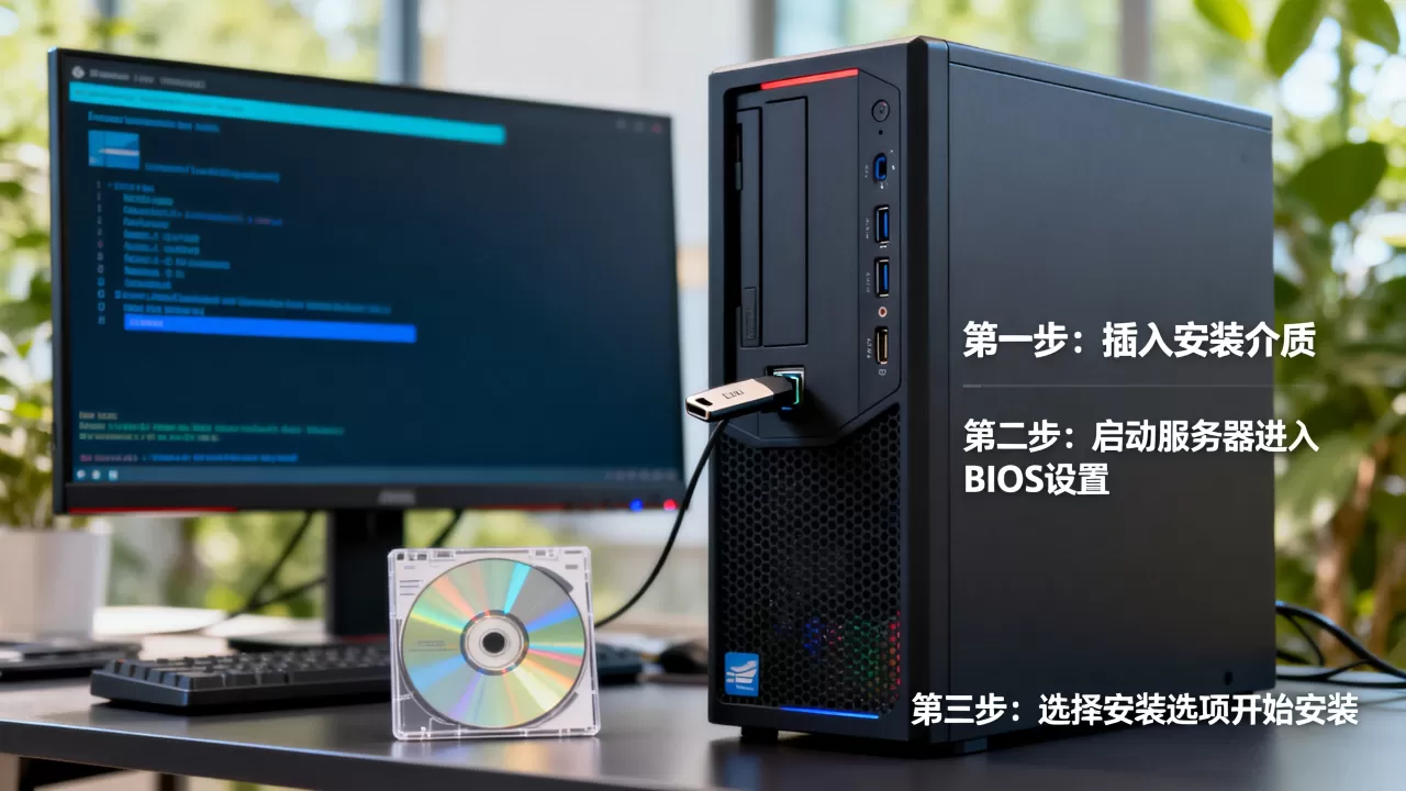服务器操作系统安装步骤是什么？，怎么安装
