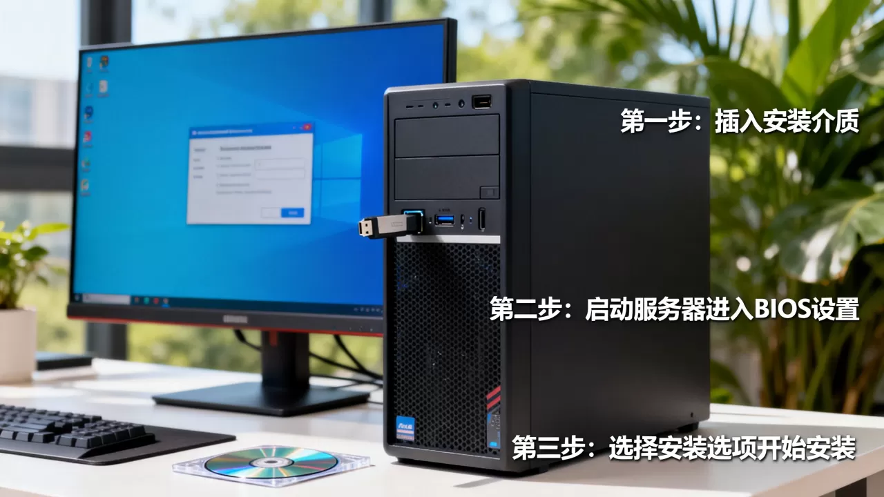 服务器操作系统安装步骤是什么？，怎么安装