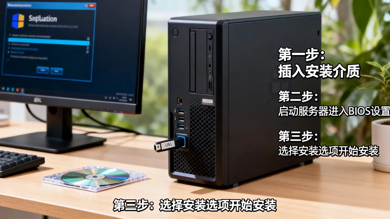 服务器操作系统安装步骤是什么？，怎么安装