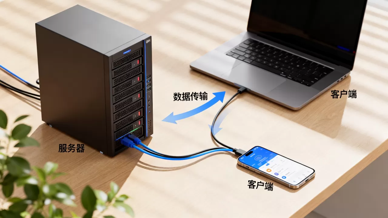 服务器客户端逻辑是什么意思，具体怎么实现