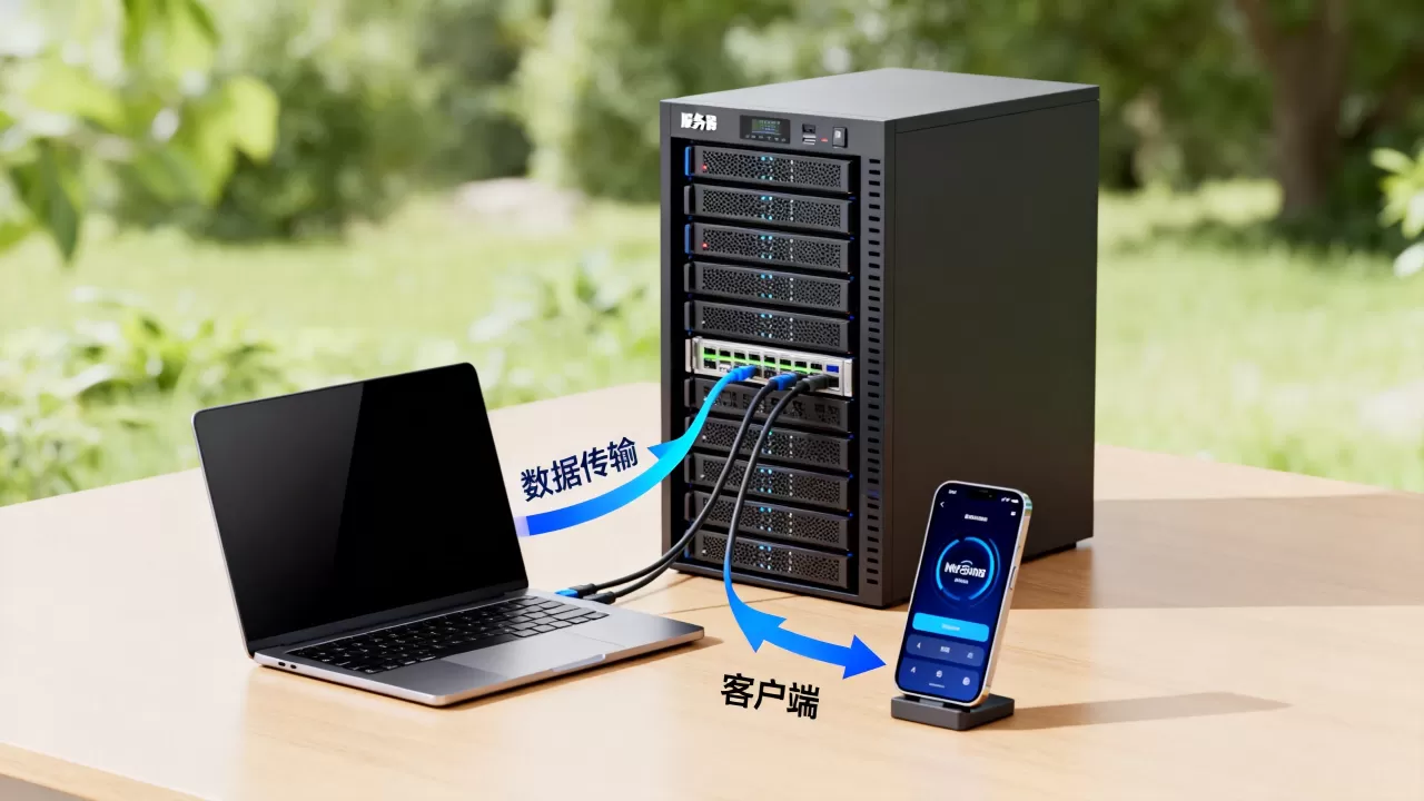 服务器客户端逻辑是什么意思，具体怎么实现
