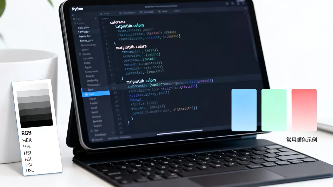 python colors怎么用,有哪些常用方法 python colors怎么用,有哪些常用方法