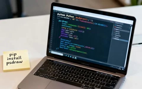 Python psdraw是什么，怎么安装？