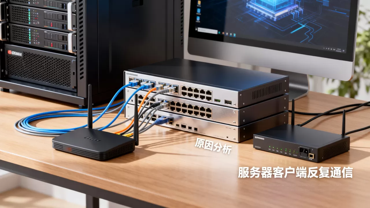 服务器客户端反复通信怎么办？，是什么原因