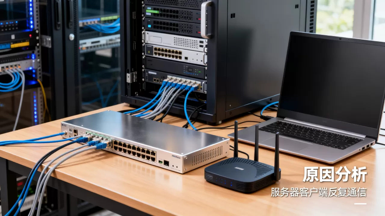 服务器客户端反复通信怎么办？，是什么原因