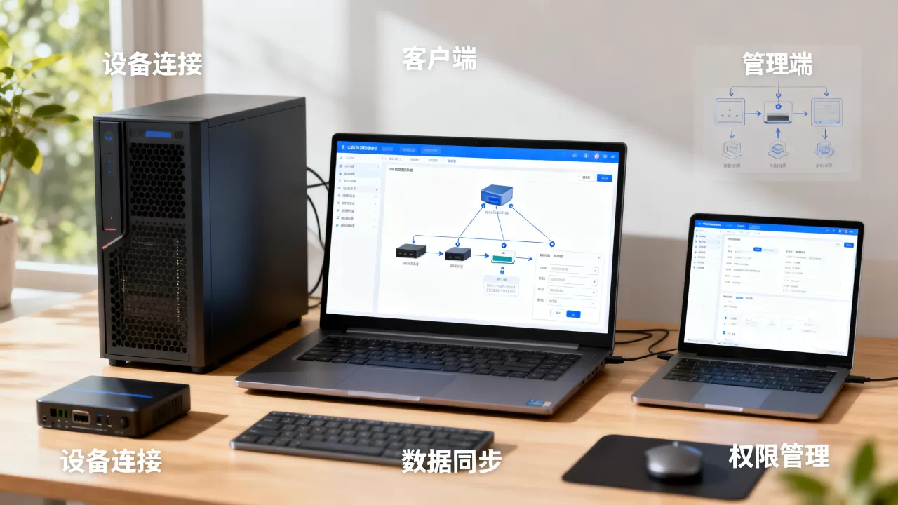 服务器客户端管理端怎么用，有哪些主要功能？