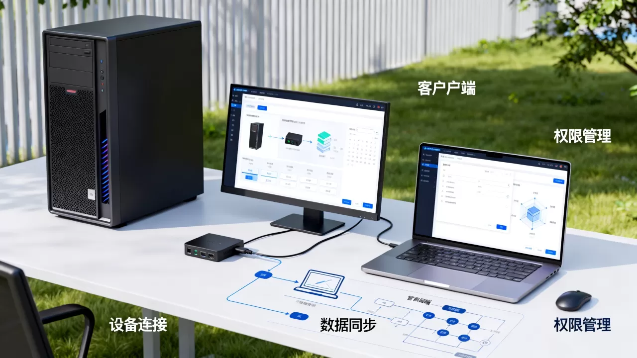 服务器客户端管理端怎么用，有哪些主要功能？