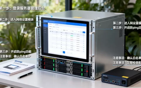 服务器防ping设置的具体操作步骤是什么，有哪些注意事项？