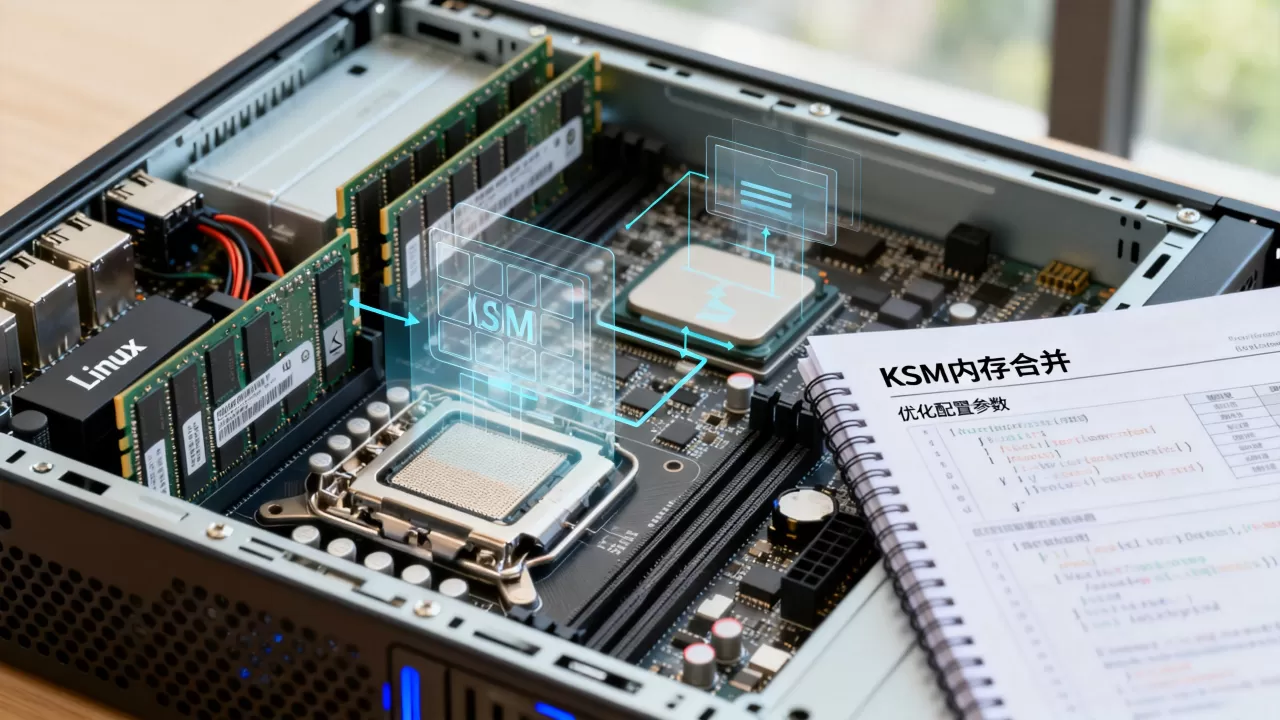 Linux KSM的工作原理是什么，如何优化配置？
