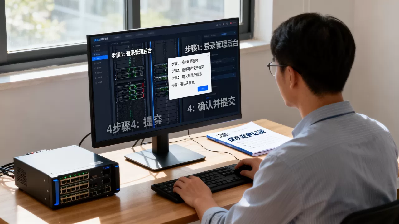 服务器变更用户的具体操作步骤是什么,怎么解决 服务器变更用户的具体操作步骤是什么,怎么解决